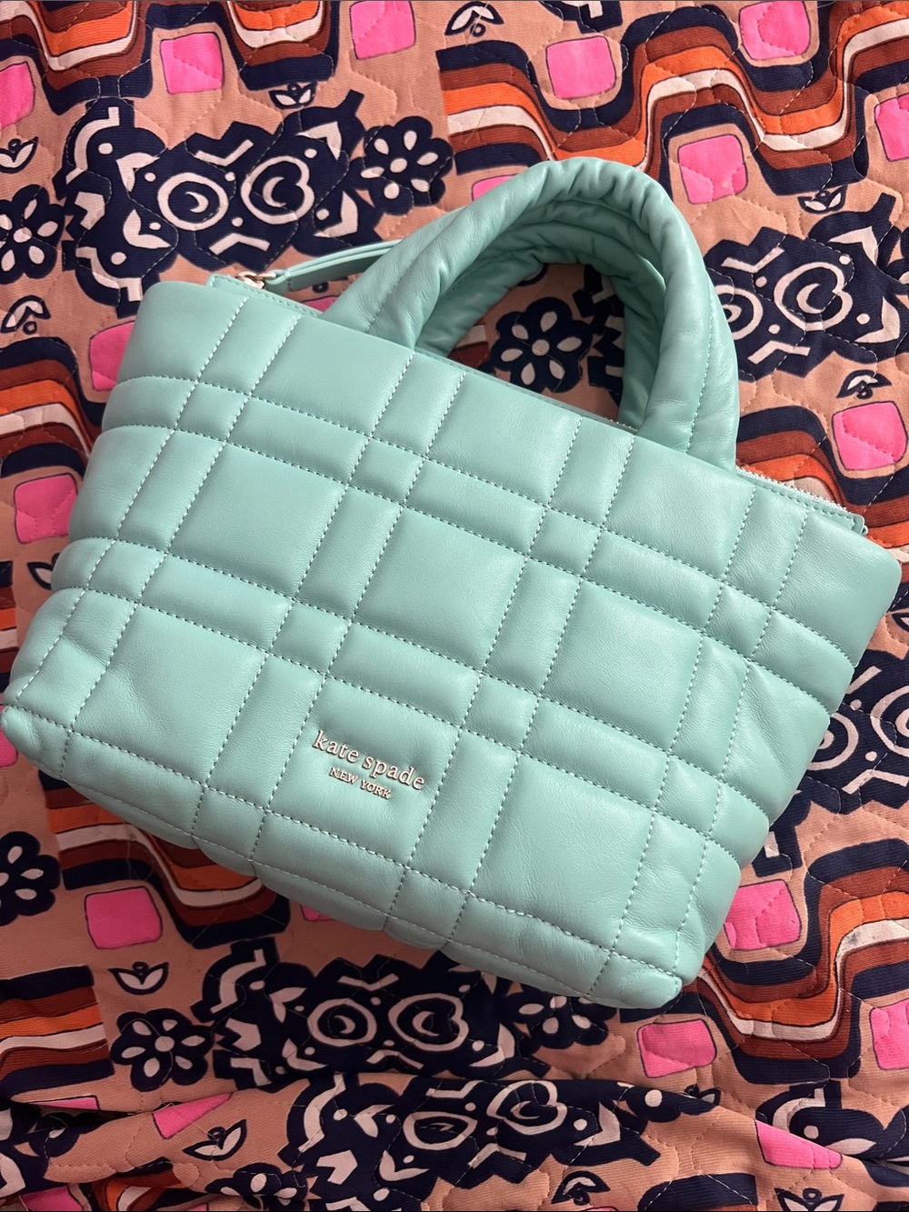 Kate Spade Quilted Mini Tote